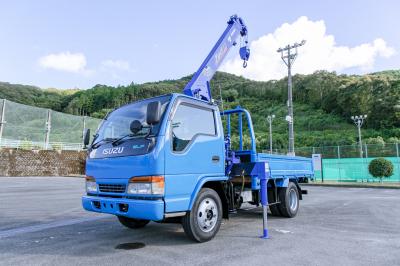 いすゞ エルフクレーン付